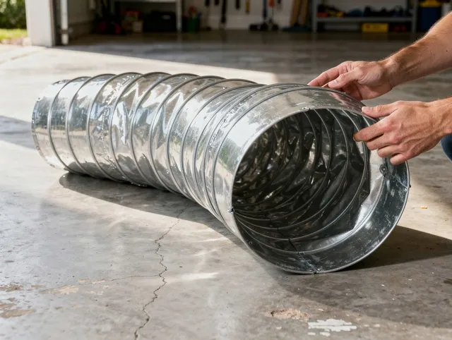 Yorba Linda Dryer Vent Cleaning specialist using advanced equipment for thorough duct cleaning in Yorba Linda